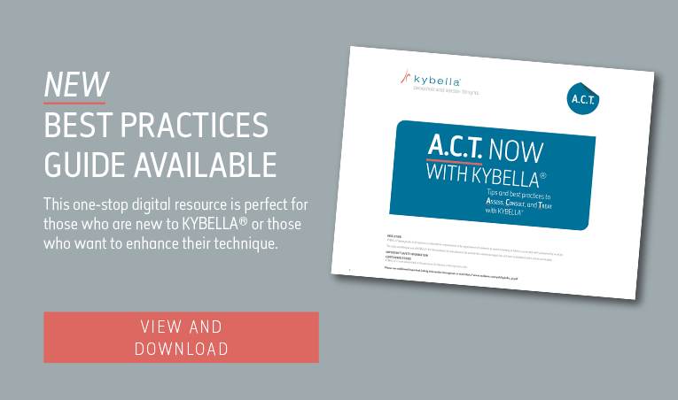 New KYBELLA® best practices guide available.